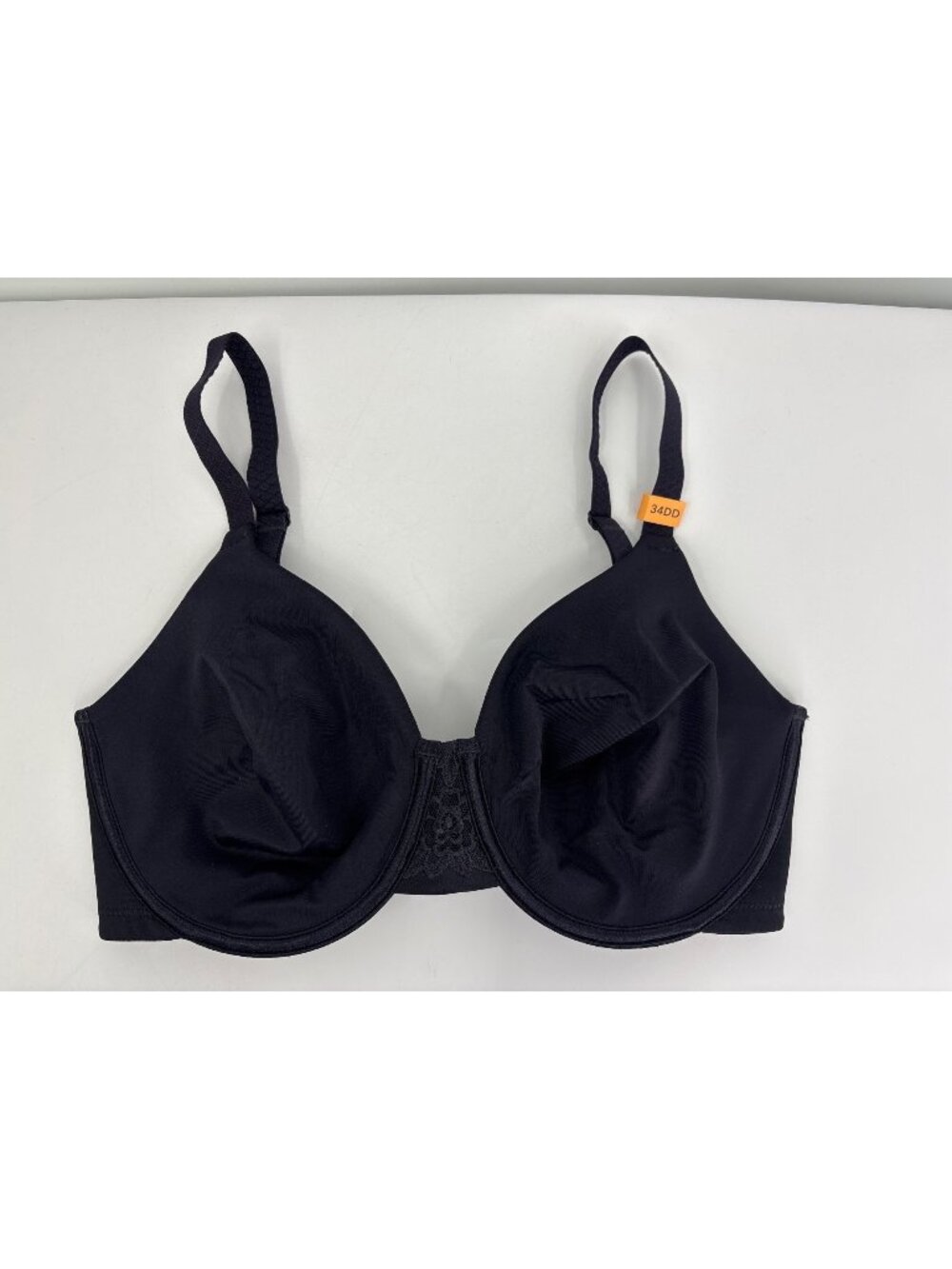 Vanity Fair Beauty Back Back Minimizer Bra 76080 Size 34DD Black NEW